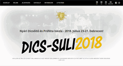 Desktop Screenshot of dics-suli.hu