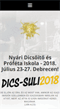 Mobile Screenshot of dics-suli.hu